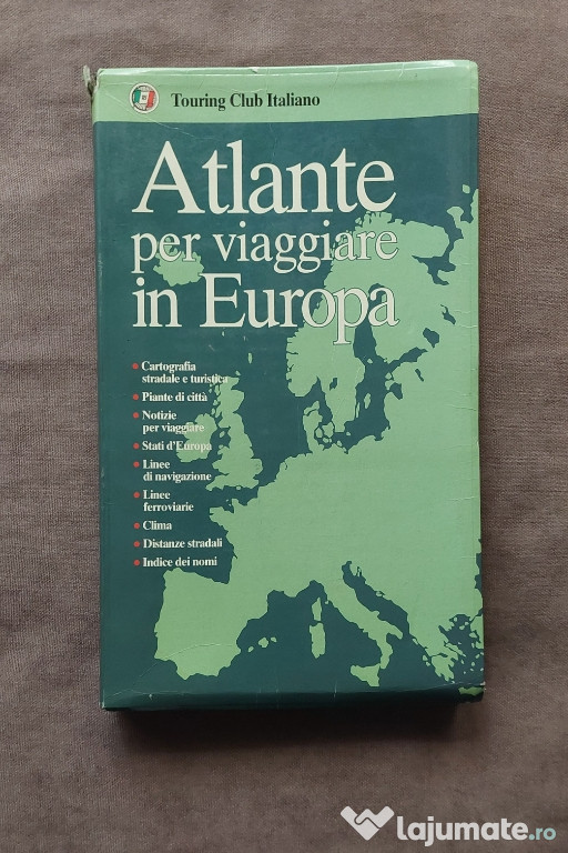Vând Atlas harta Europa