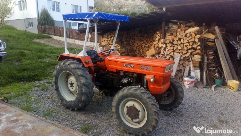Tractor fiat 420 dt 4x4 italian