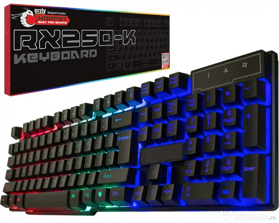 RX250-K Gaming Keyboard - Black