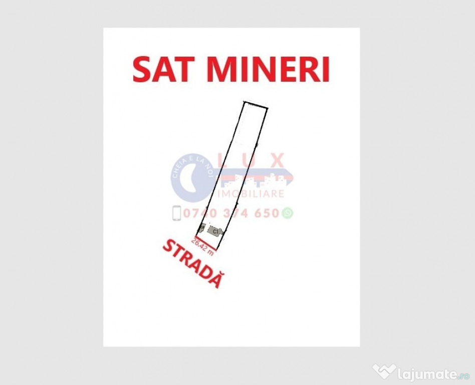 ID 7663 Teren INTRAVILAN - Sat MINERI