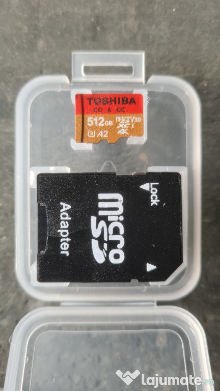 Card Micro sd Toshiba 512 GB 4k