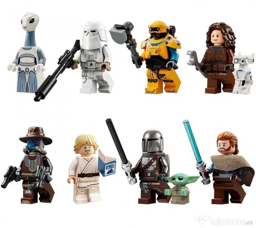 Set 8 Minifigurine tip Lego Star Wars cu Taun We Kaminoan
