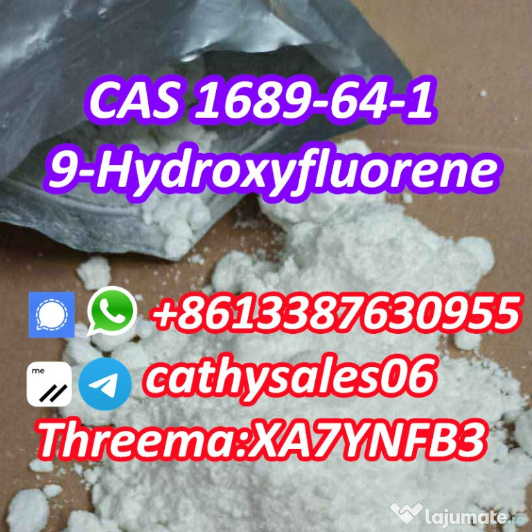 Best price 9-fluorenol CAS 1689-64-1 VIPole:cathysales06