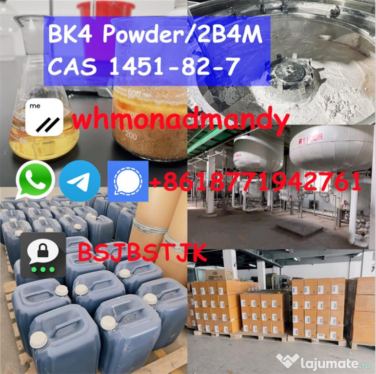 Bk4 powder Cas1451-82-7 Bromoketon-4 shiny powder 2b4m hot