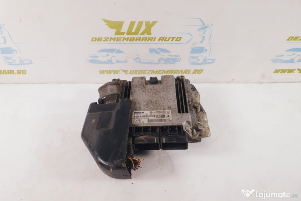 Calculator motor ecu  2.2 hdi 4HN 9665465280 0281013666 Mitsubishi Out