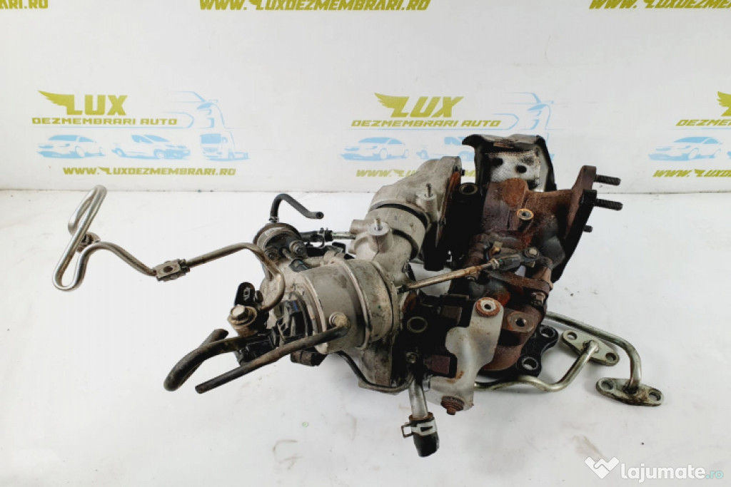 Turbo turbina turbosuflanta 2.2 D shy4 810357-0002 8103570002 Mazda 6