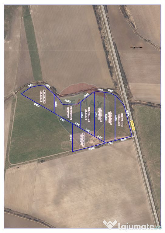 Teren De vânzare cu Proiect Parc Fotovoltaic Autorizat