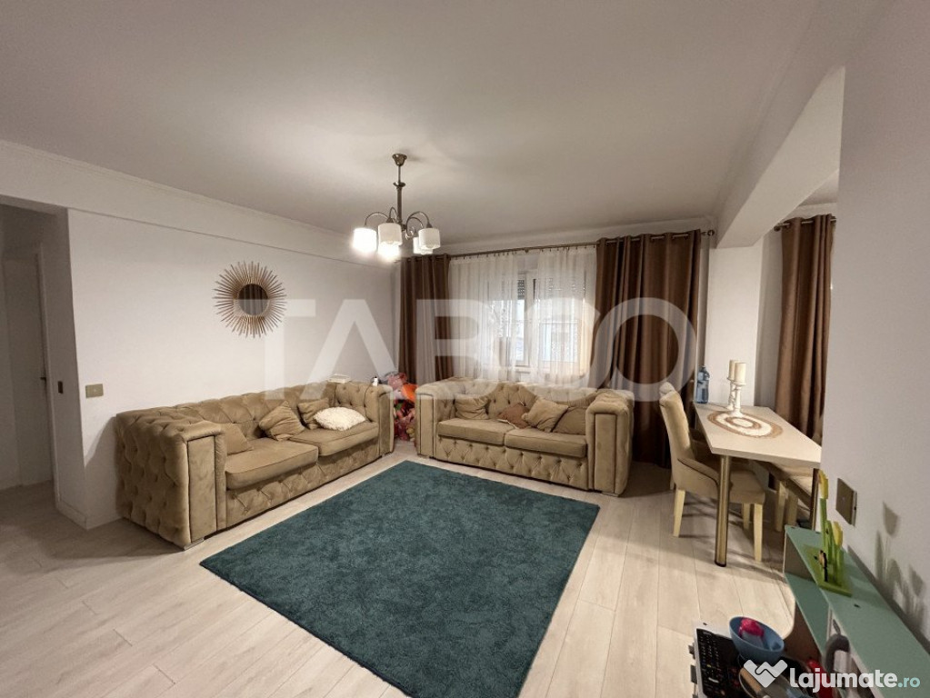 Apartament 2 camere 55 mp utili mobilat utilat Ultracentral