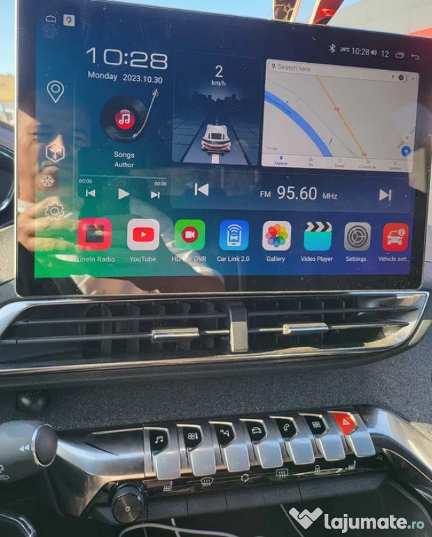 Tableta, GPS, Android pentru peugeot 3008