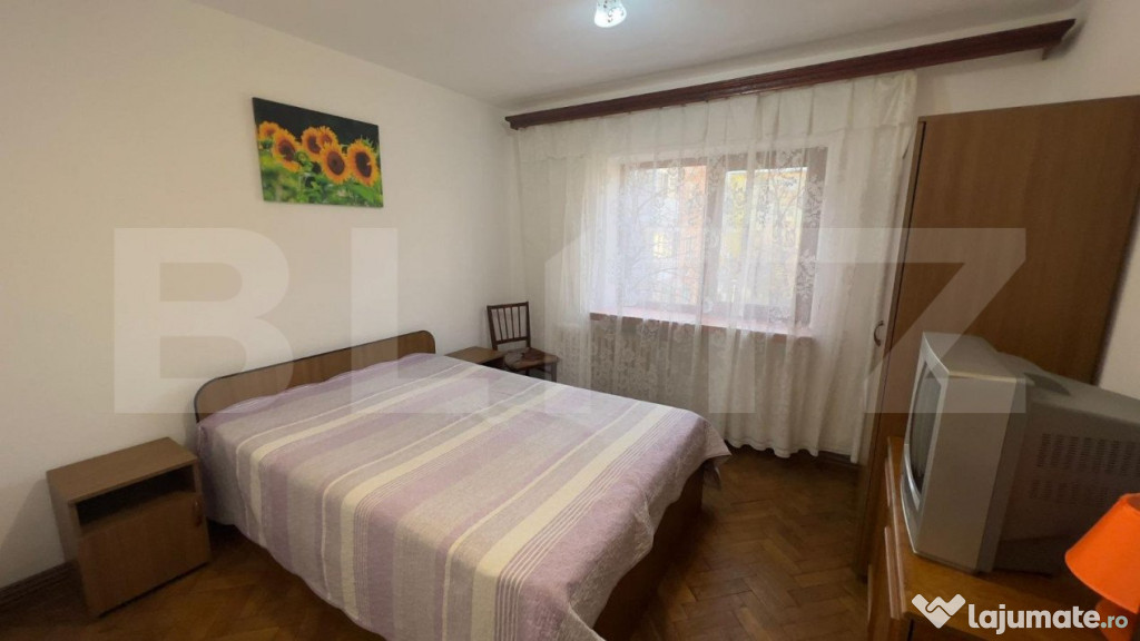 Apartament 3 camere, centrala termica, cartier George Enescu