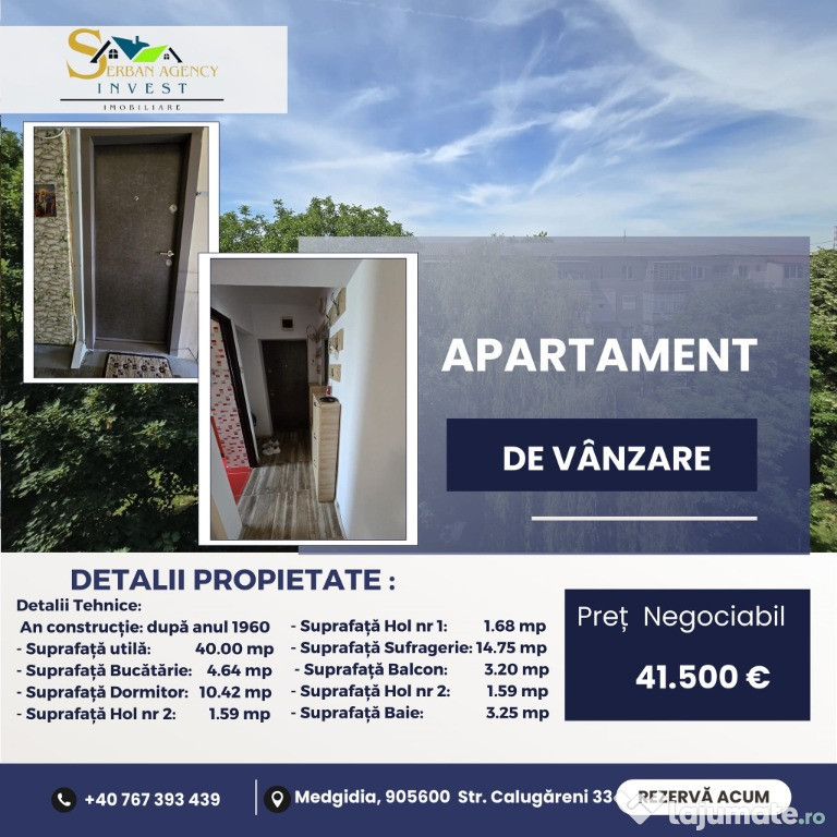 Apartament situat în Zona Hidrofor