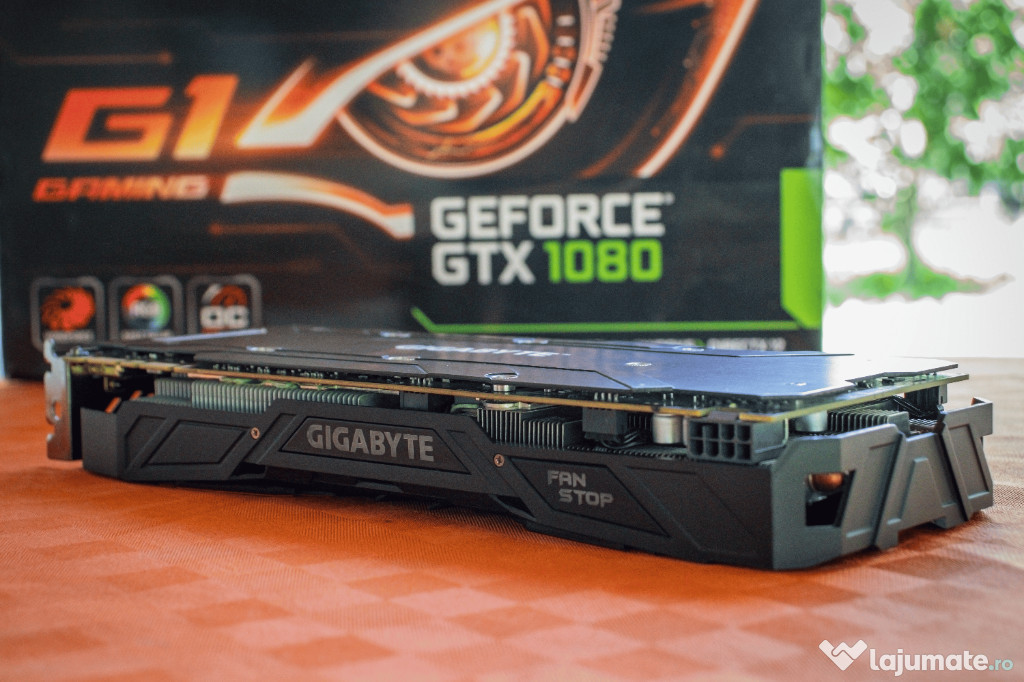 Placă video Gigabyte GeForce GTX 1080 G1 Gaming 8GB (Nouă + Garanție)