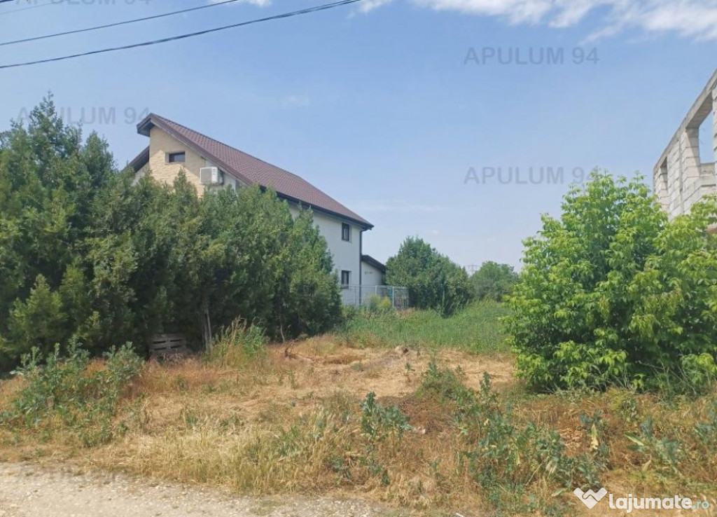 Gulia, teren 933 mp zonă rezidentială, aproape de pădure