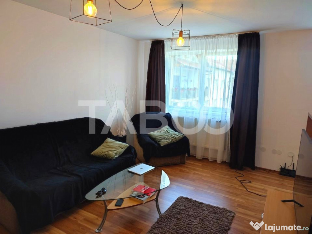 Apartament decomandat 76 mpu 3 camere 2 bai balcon zona Raho