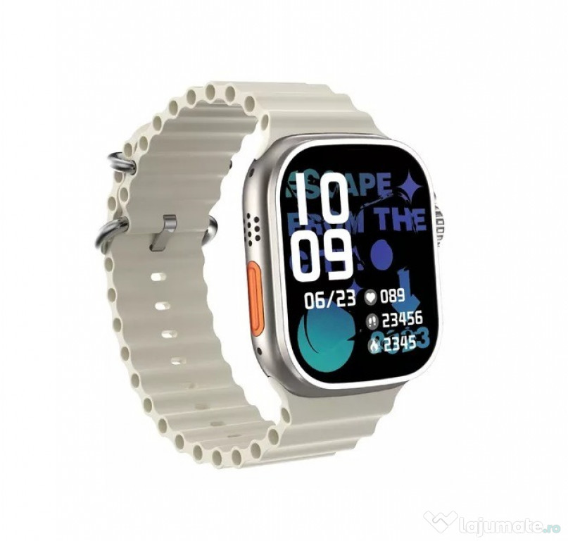 Smartwatch T900 Ultra 2, metal, aplicatii