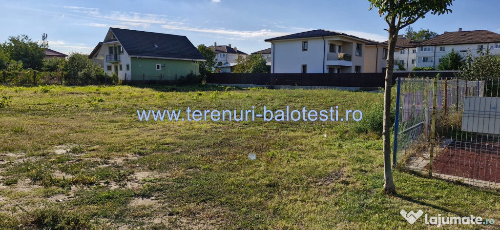 Teren in Balotesti,langa Dn1,1 km de Therme, 2400mp