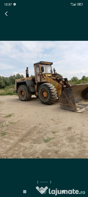 Hanomag 66D vola, încărcător frontal