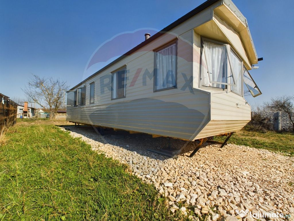 Casă SOLARA-Tiny House pe piloni si 655 mp teren insorit...