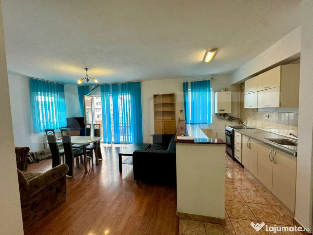 Apartament 2 camere,60 mp., zona Florilor