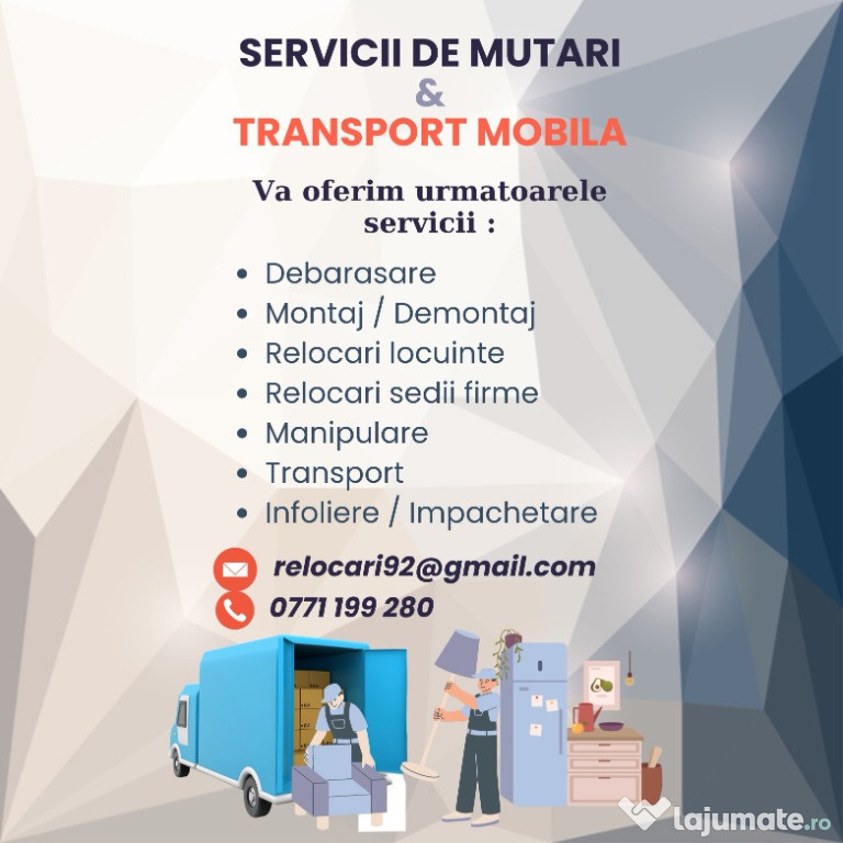 Transport mobila