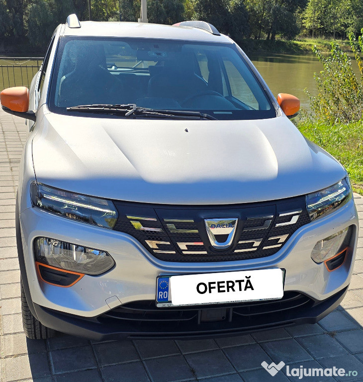 Dacia Spring Confort Plus 2021, Prim Proprietar, Toate Opțiunile