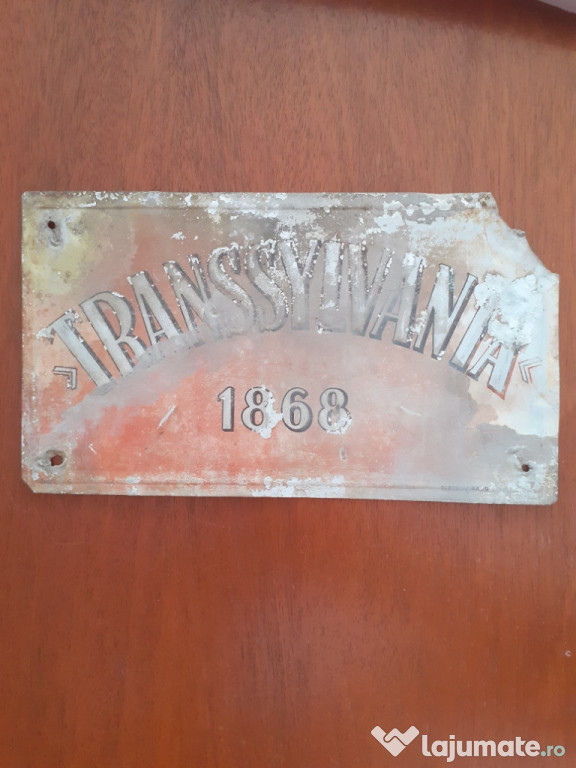 Placuta Transsylvania 1868