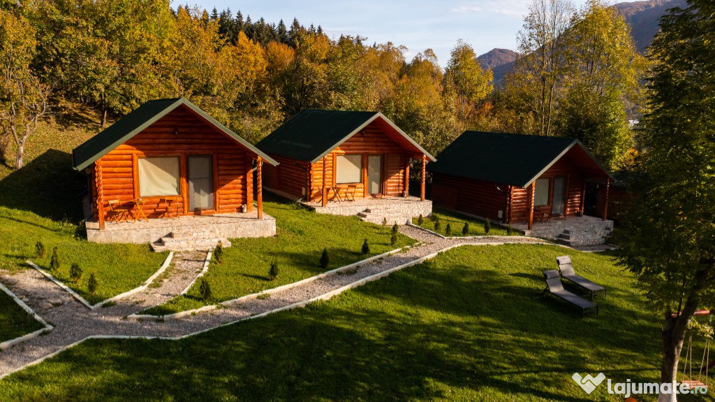 Complex cabane lemn Valea Doftanei, Prahova