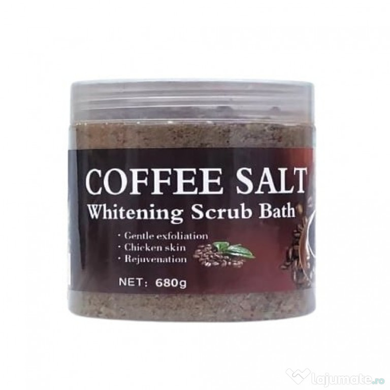 Sare de Baie cu Cafea, Dr.Meinaier, Coffee Salt Scrub, 680 g