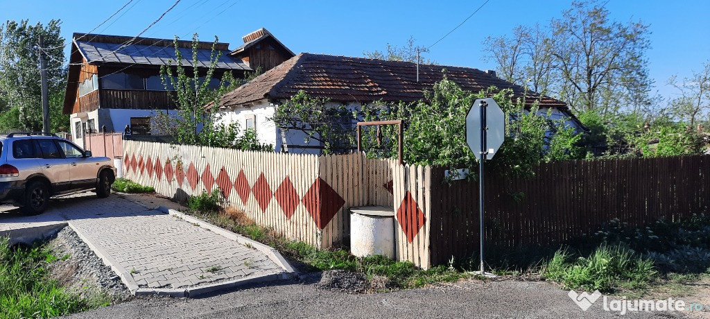 Casa Batraneasca Sageata Jud Buzau , 1500 mp, Carte Funciara ACTE OK,