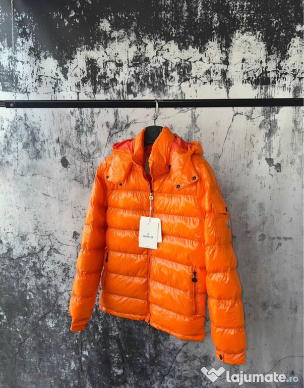 Geaca Colorata Moncler Portocaliu