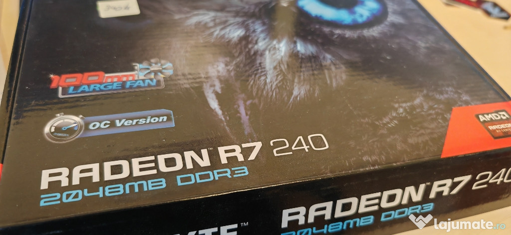 Radeon R7 240, 2Gb DDR3 & HDD 250 WD & 3 memorii RAM DDR2