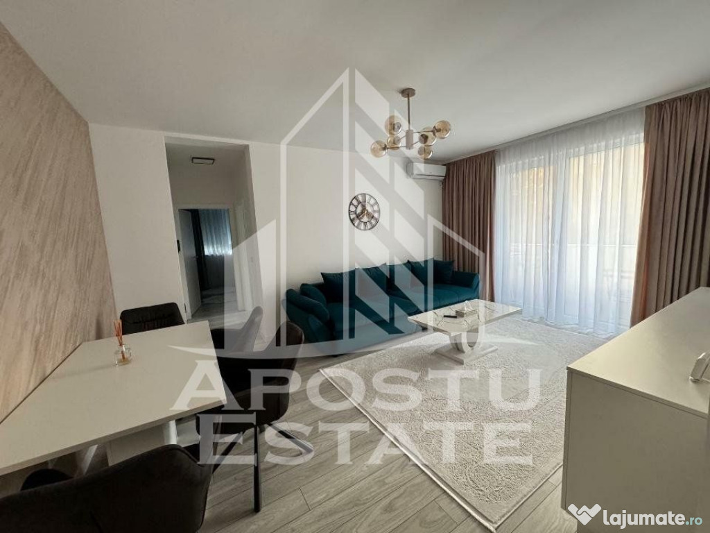 Apartament 2 camere, mobilat deosebit, centrala proprie Z...