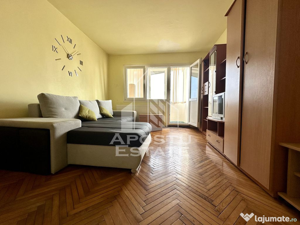 Apartament 1 camera, mobilat, etaj 2, zona Steaua