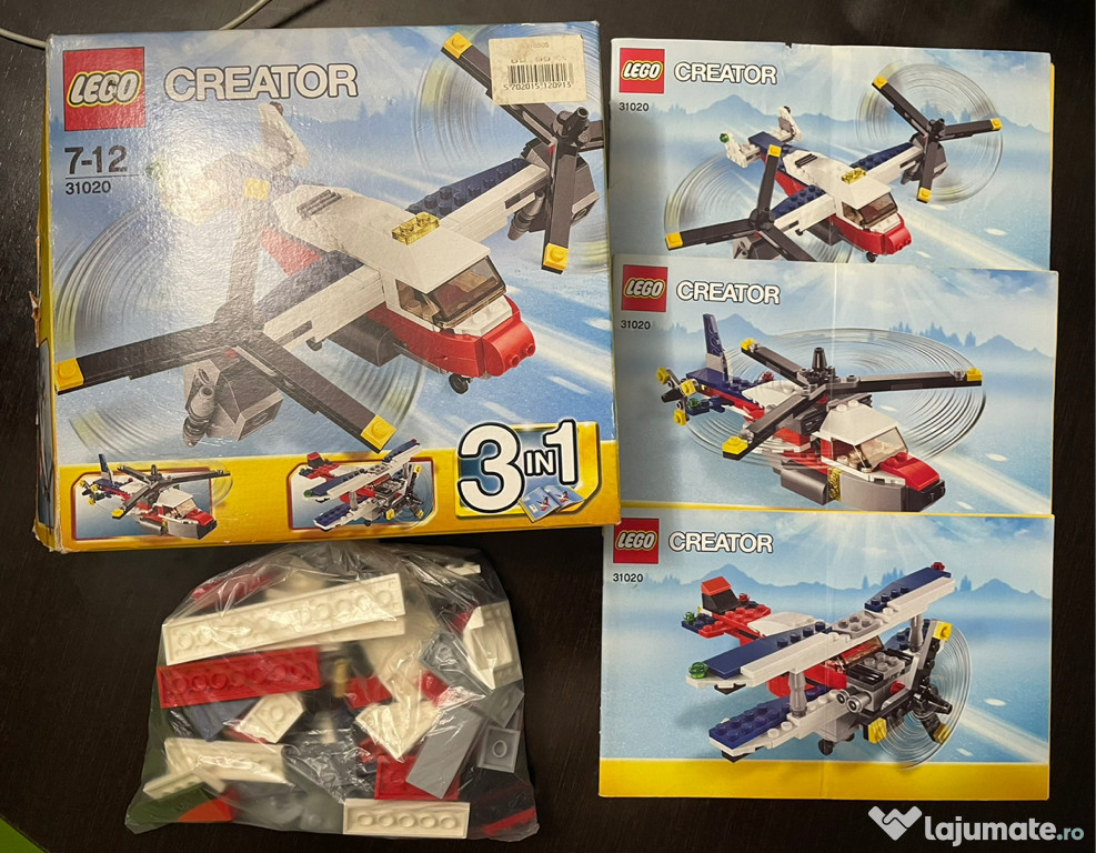 LEGO-Seturi complete:42060, 60113, 60114, 31020, 42088