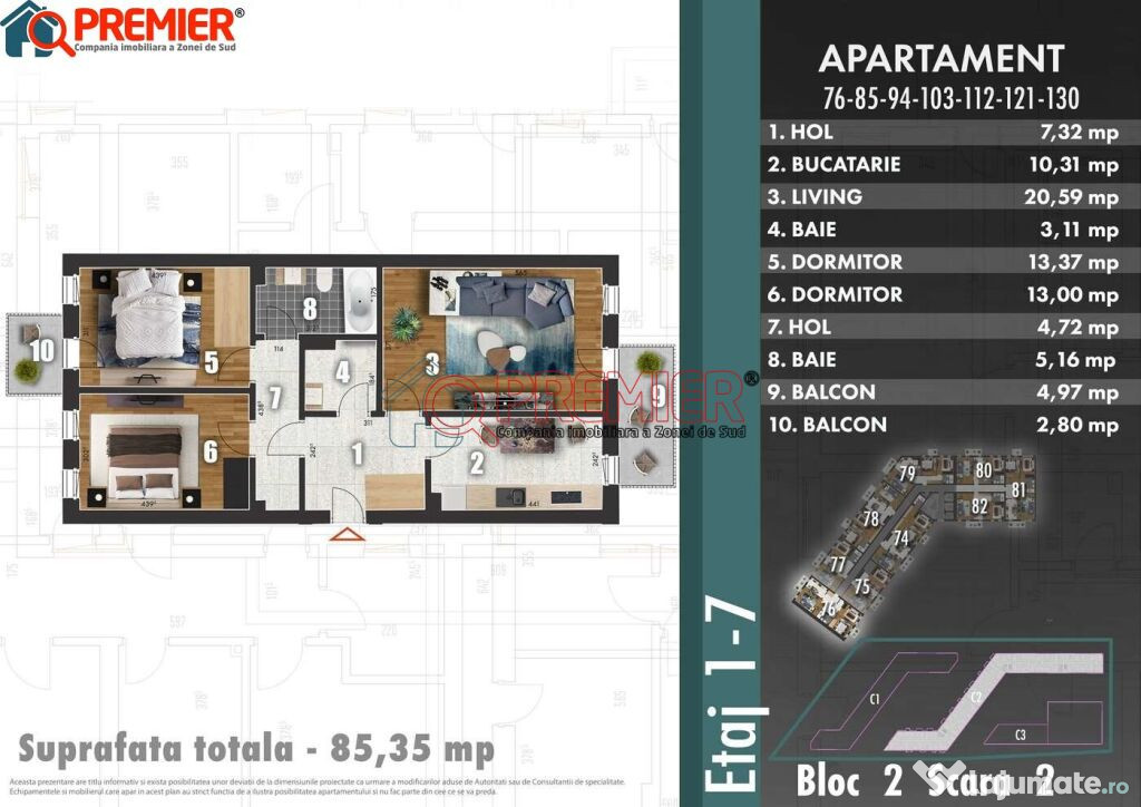 Rate la Dezvoltator - Z PARK RESIDENCE - Bulevardul