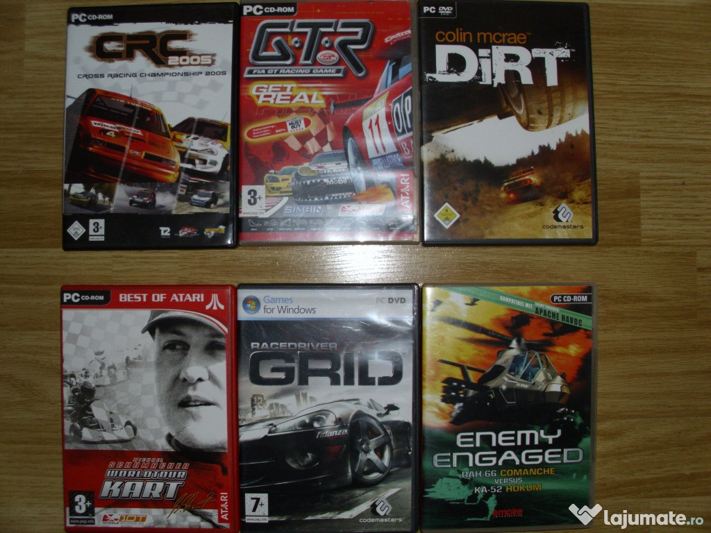 Jocuri PC Originale, Doom 3, Grid, Dirt