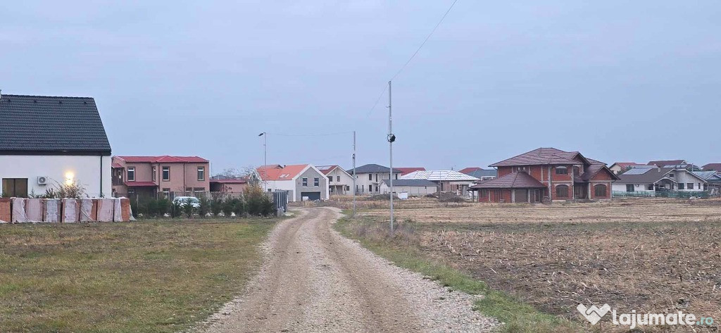 Teren cu proiect de vanzare Sanmartin, langa str.Carmel