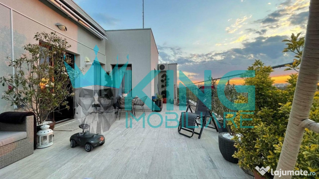 Faleza Nord | Penthouse 3 Camere | 114MP | Lux | Terasa 40MP