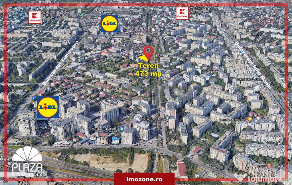 Teren investitie, Militari - Mirodeniei, 473mp, zona M2, ...