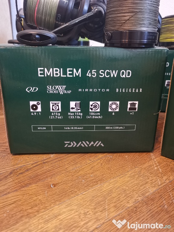 Mulineta Daiwa emblem 45 SCW QD