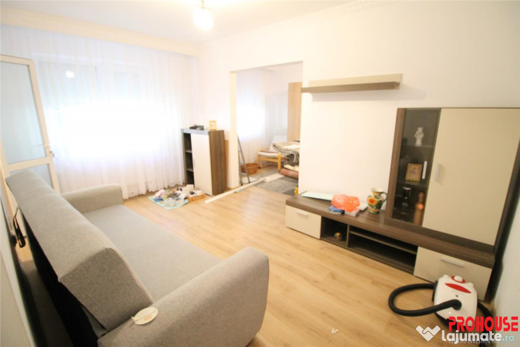 Str. Lalelelor, apartament chirie - 2 camere parter - mobila