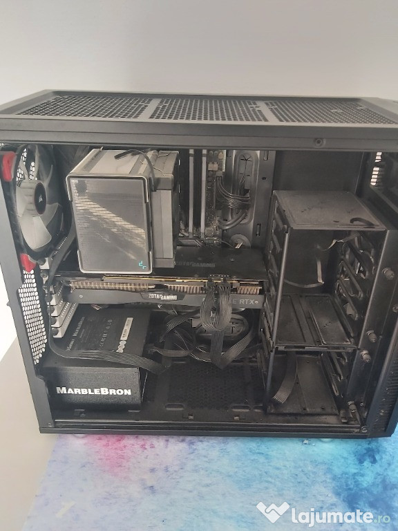 PC Gaming Procesor Intel I7 8700k Placă Video Zotac RTX 2070 Super