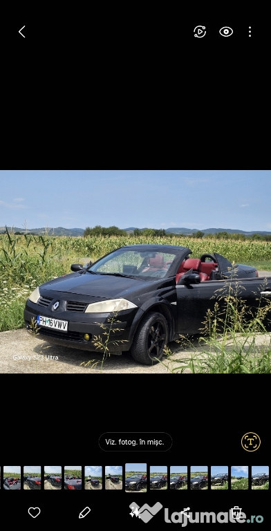 Renault megane cabrio decapotabila