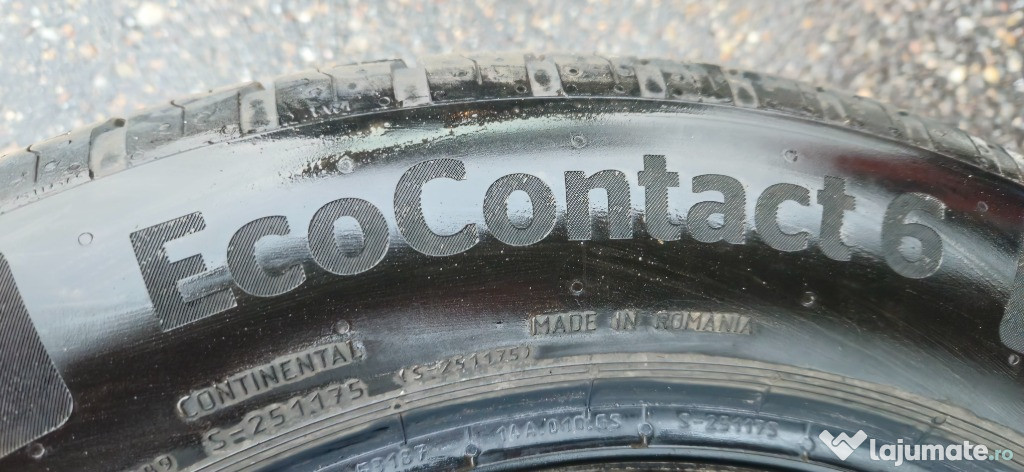 Set 4 anvelope noi vară Continental EcoContact 6 195/55 R16 87H