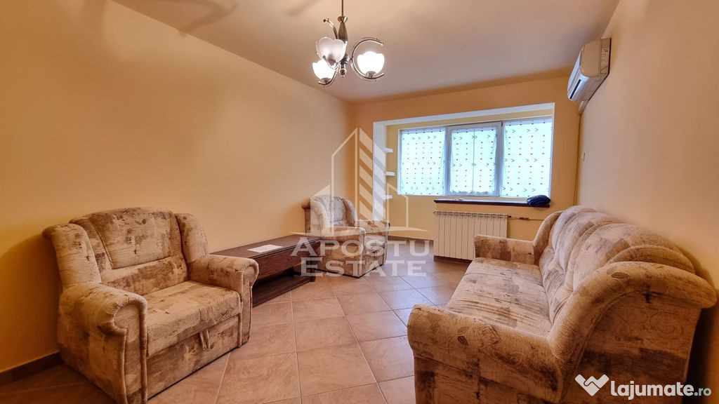 Apartament 3 camere decomandat, etaj 1, Zona Torontalului