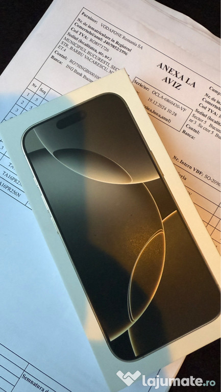 IPhone 16Pro 256GB natural Titanium