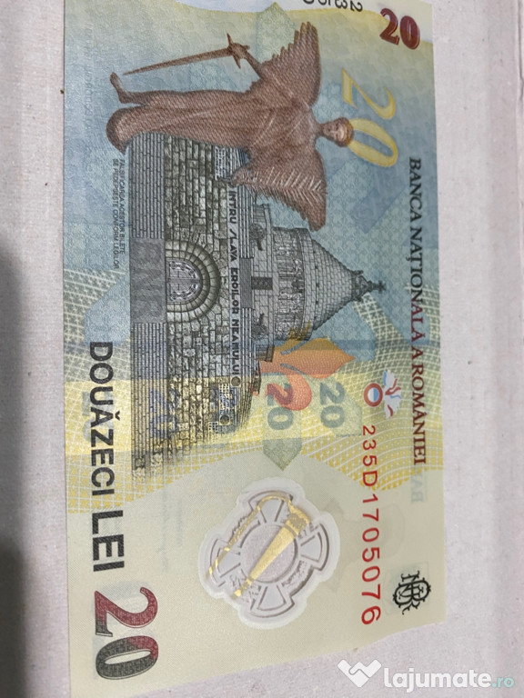 Bancnota 20 lei pentru colectie