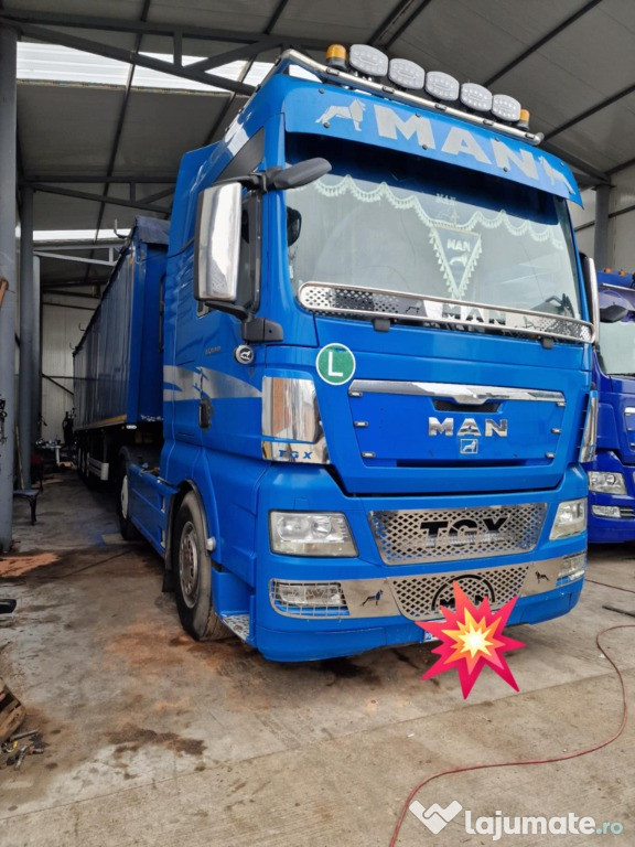 Man TGX 440 + semiremorca Mega 55mc