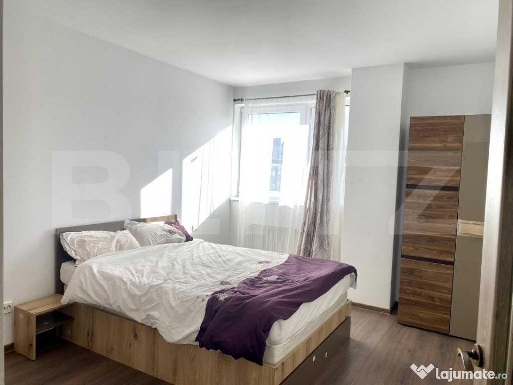 Apartament 2 camere open space, 65mp, balcon, Pet friendly