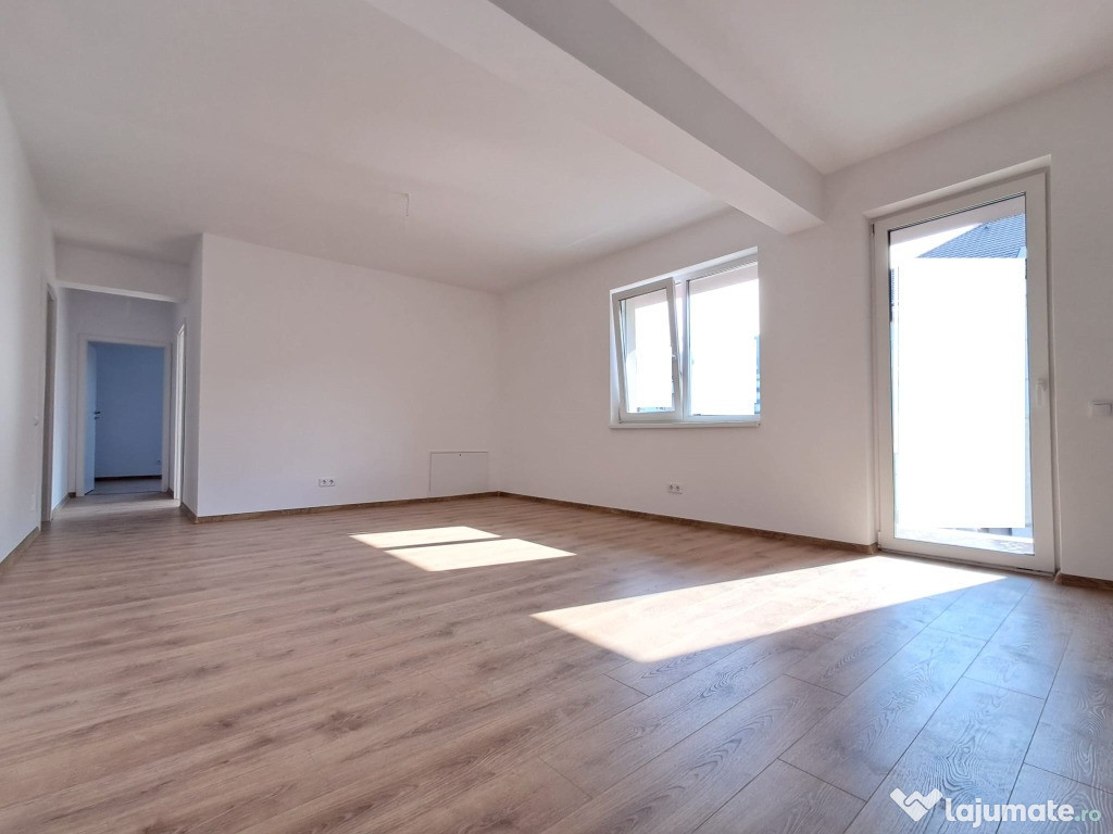 Apartament finisat 3 cam,2 bai, 67 mp,etaj 1 in Floresti